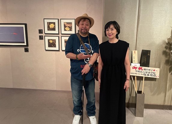 no.2301] 2024年7月14日 梅雨の最中、織作峰子写真展「光韻